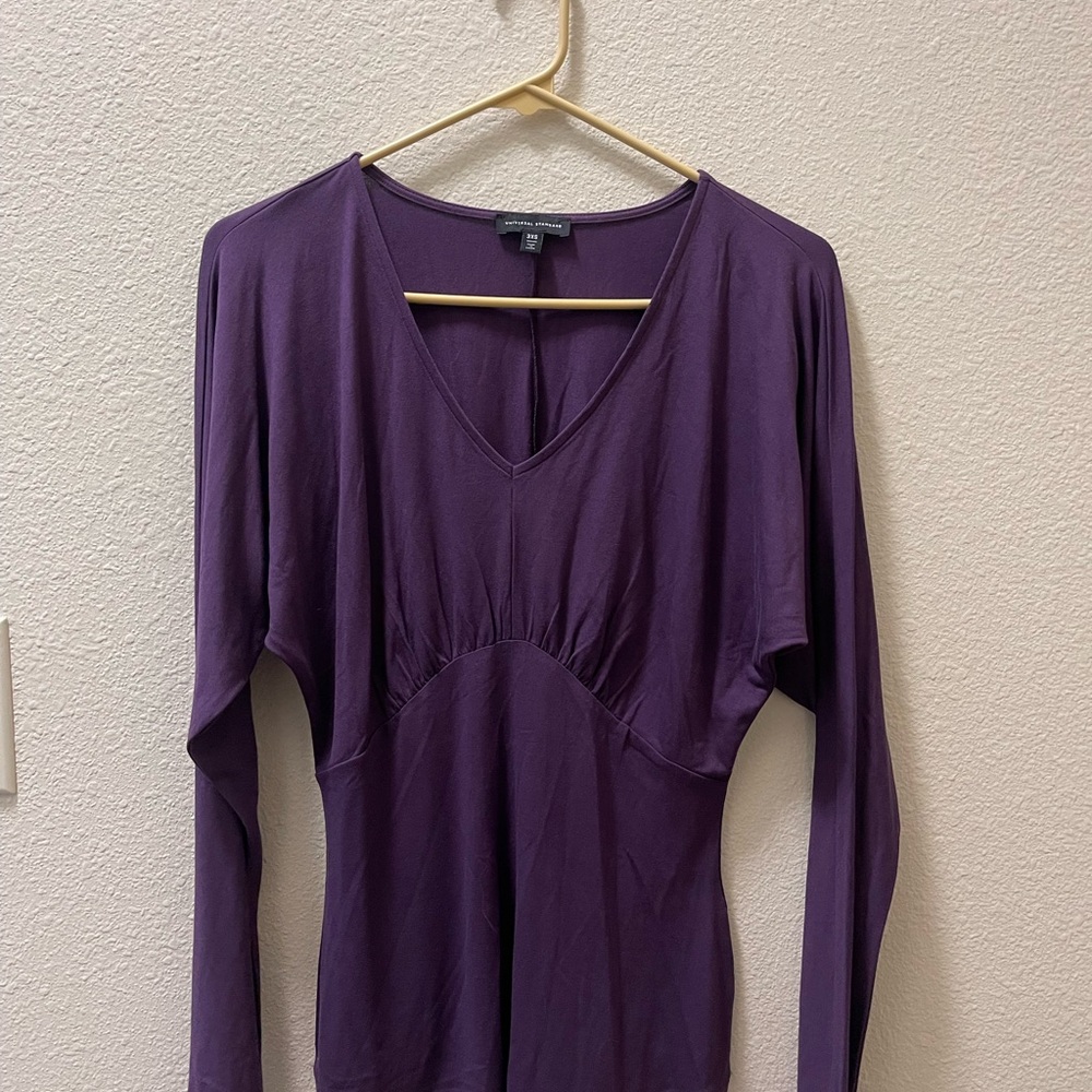 Universal Standard Deep Purple Blouse